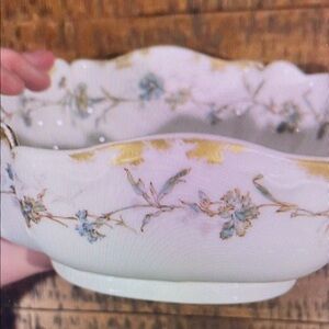 Floral Patterned Dinnerware Bowl